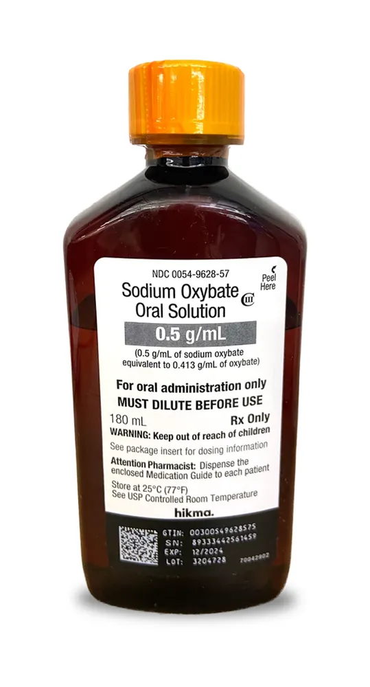 Sodio oxibato Accord solución, oral