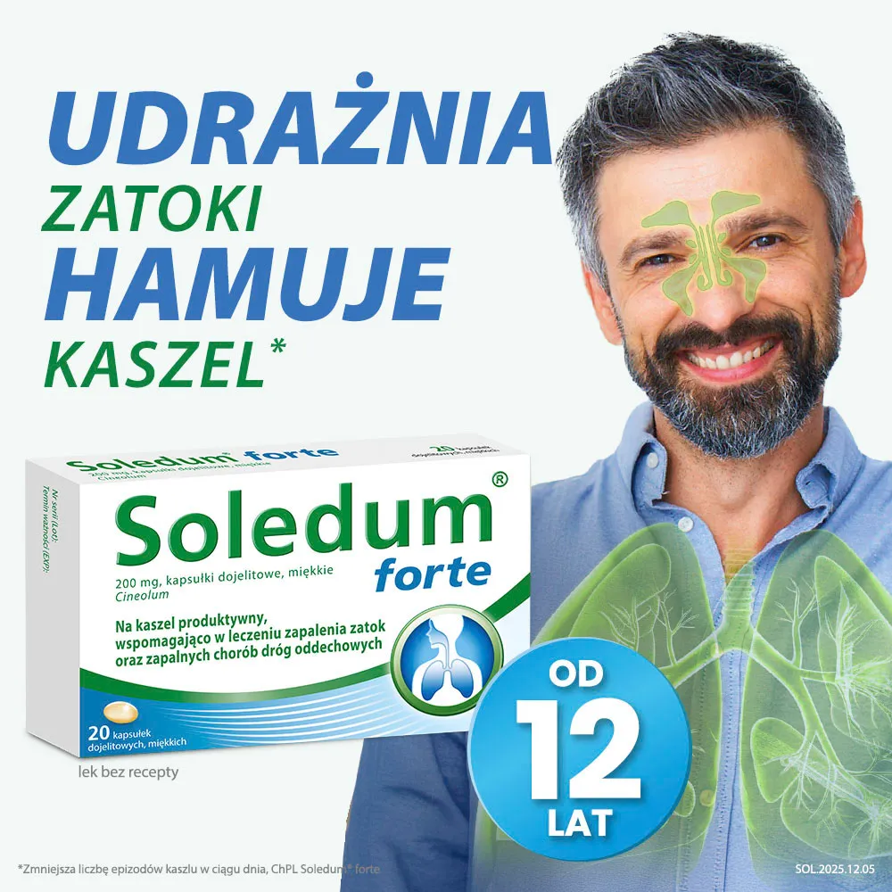 Soledum Forte kapsułki, miękkie dojelitowe