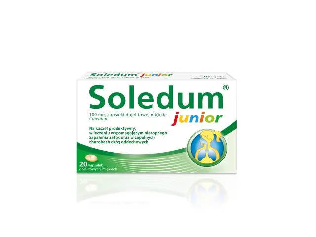 Soledum junior capsules, soft gelatin, enteric-coated