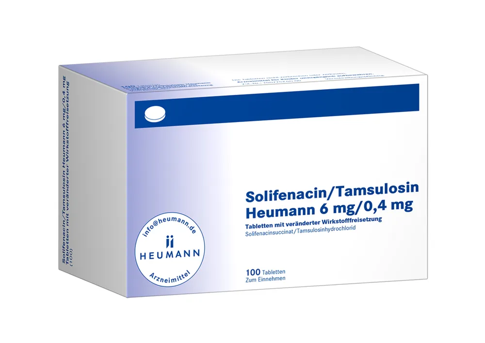 Solifenacin succinate + tamsulosin hydrochloride adamed tablets, modified release