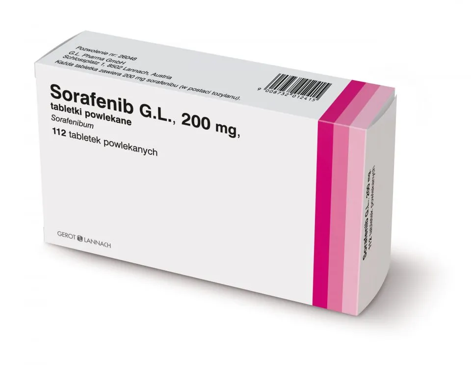 Sorafenib G.L. comprimidos recubiertos