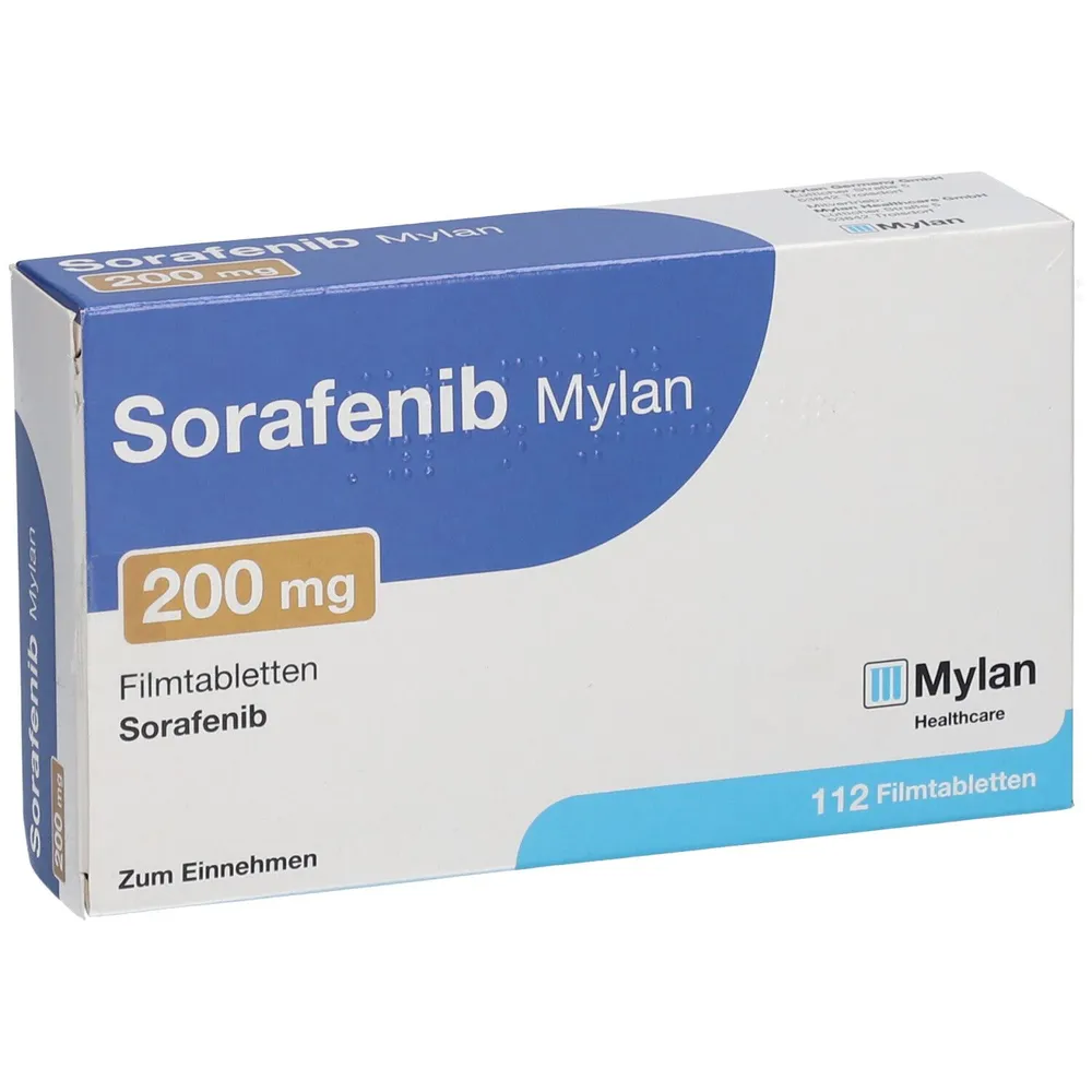 Sorafenib Mylan comprimidos recubiertos