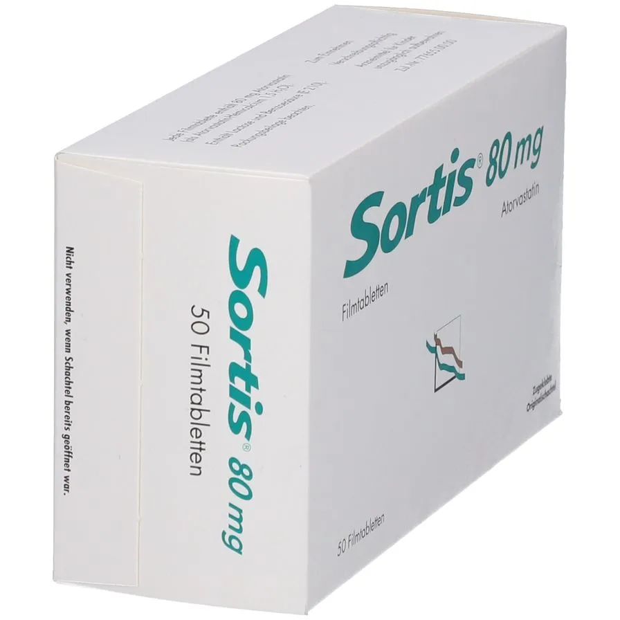 Sortis 80 comprimidos recubiertos