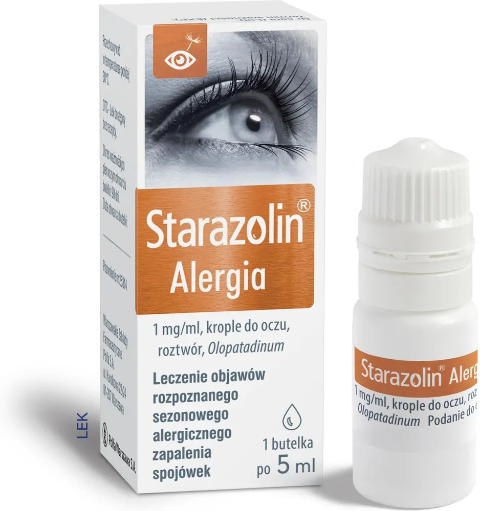 Starazolin allergy drops, ophthalmic solution