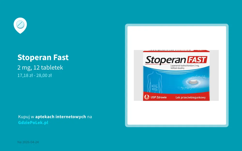 Stoperan Fast polvo, oral