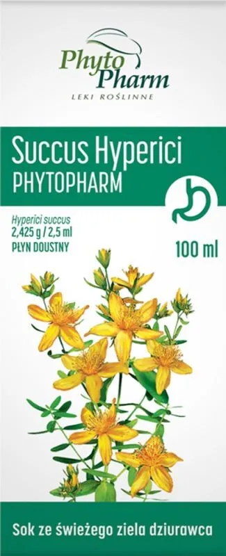 Succus Hyperici Phytopharm soluzione, orale