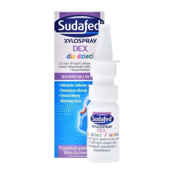 Sudafed xylospray for children solution, nasal spray