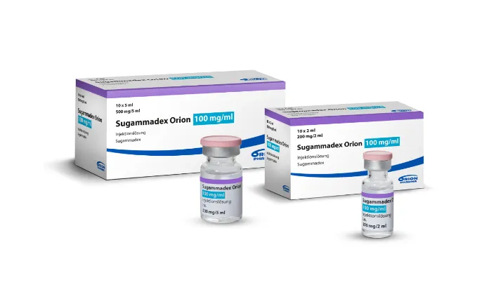 Sugammadex Orion solución para inyección