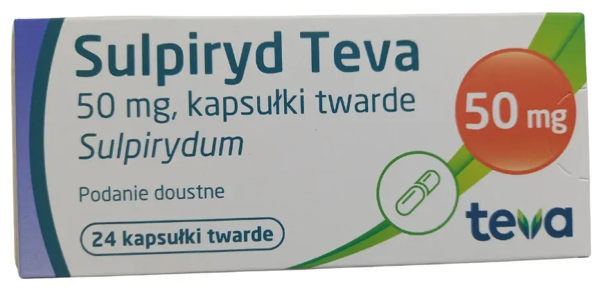 Sulpirido Teva cápsulas, duras