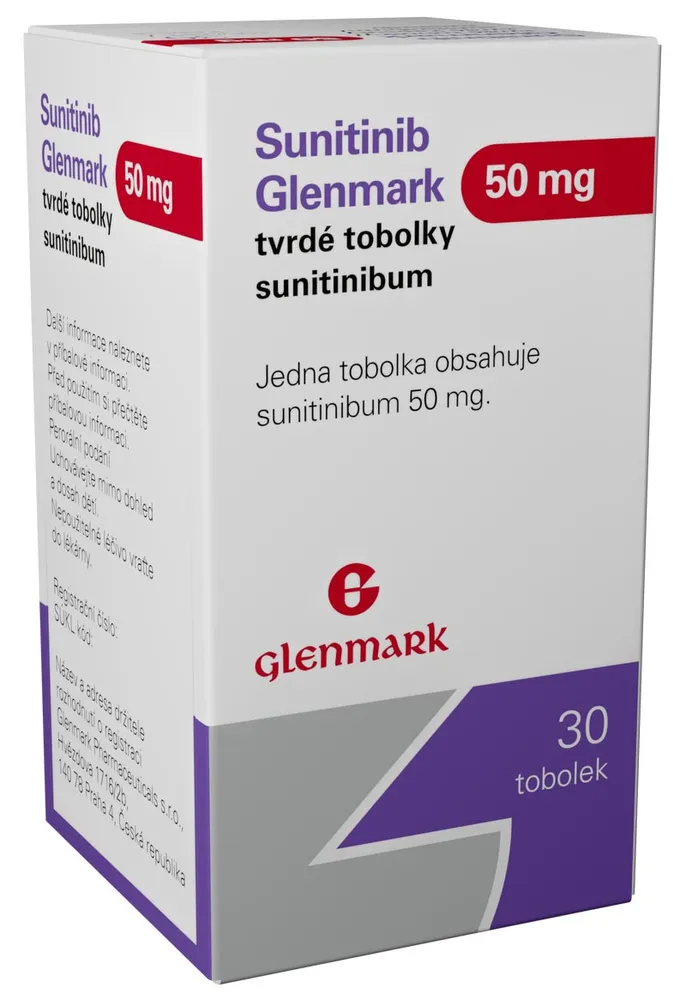 Sunitinib glenmark capsules, hard