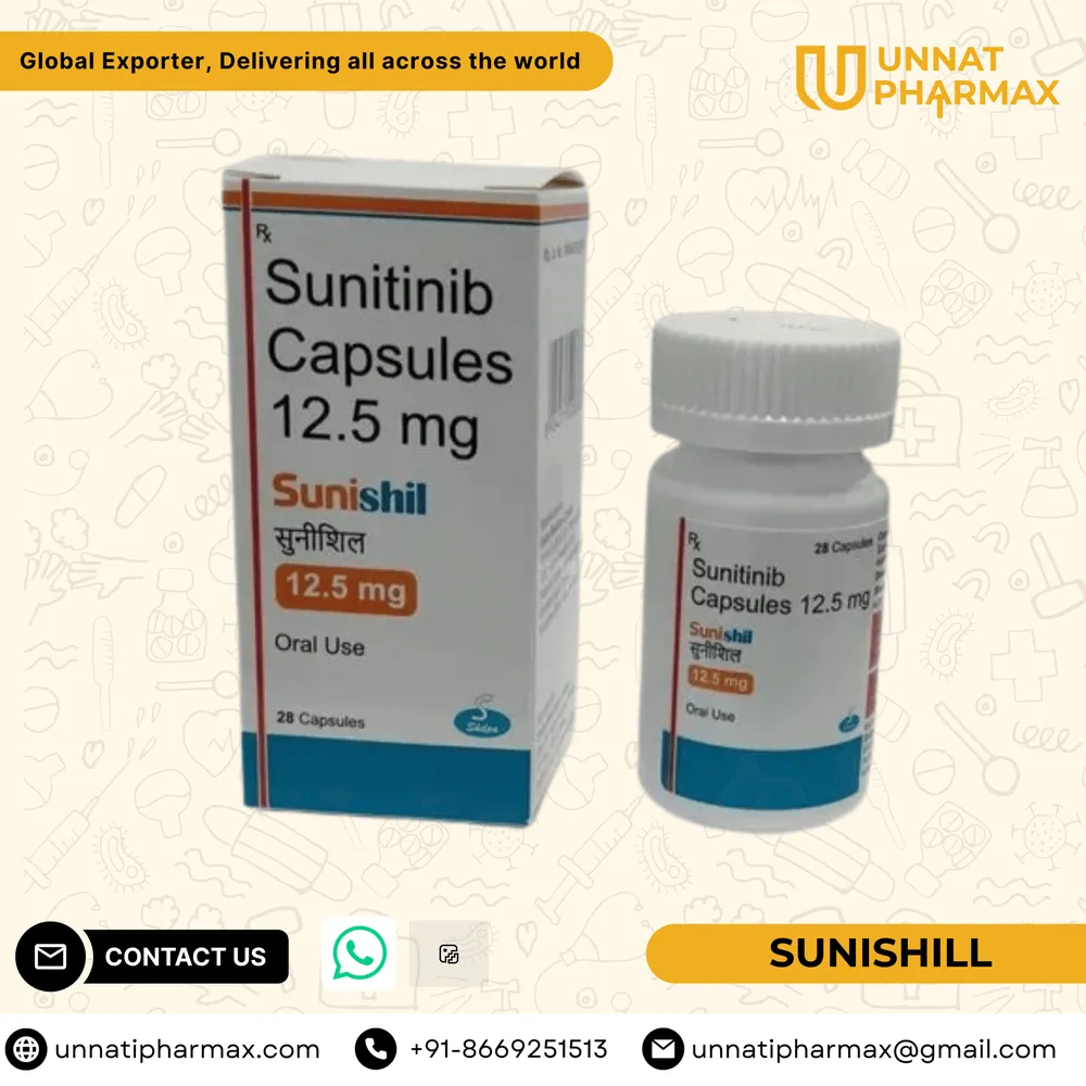 Sunitinib Ranbaxy cápsulas, duras