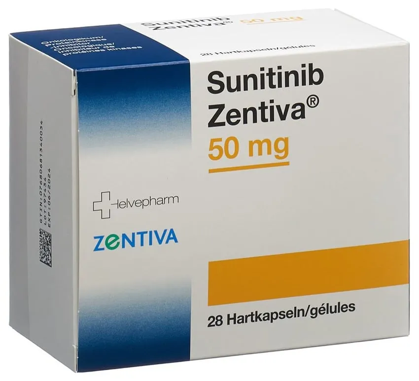 Sunitinib Zentiva capsule, dure