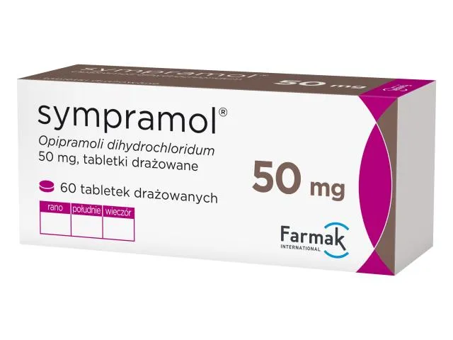Sympramol comprimidos, recubiertos con película