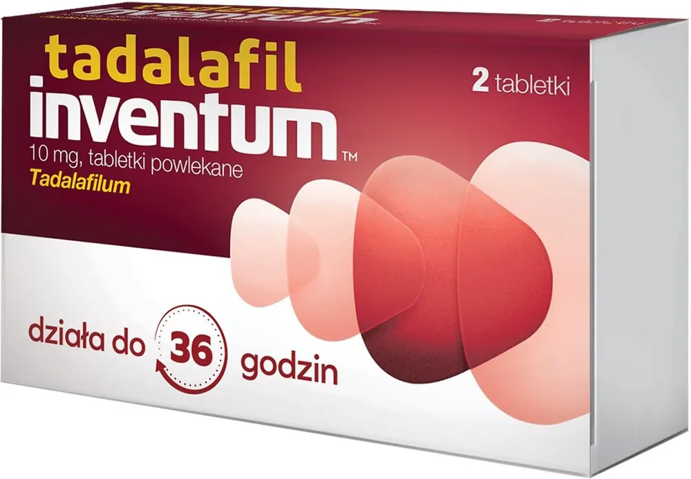 Tadalafilo Inventum comprimidos recubiertos