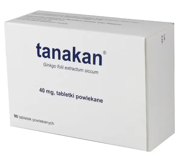 Tanakan comprimidos recubiertos