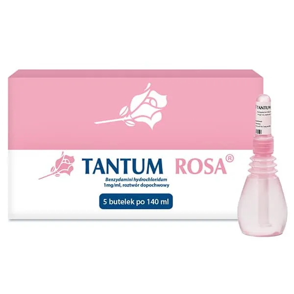 Tantum rosa solution, vaginal