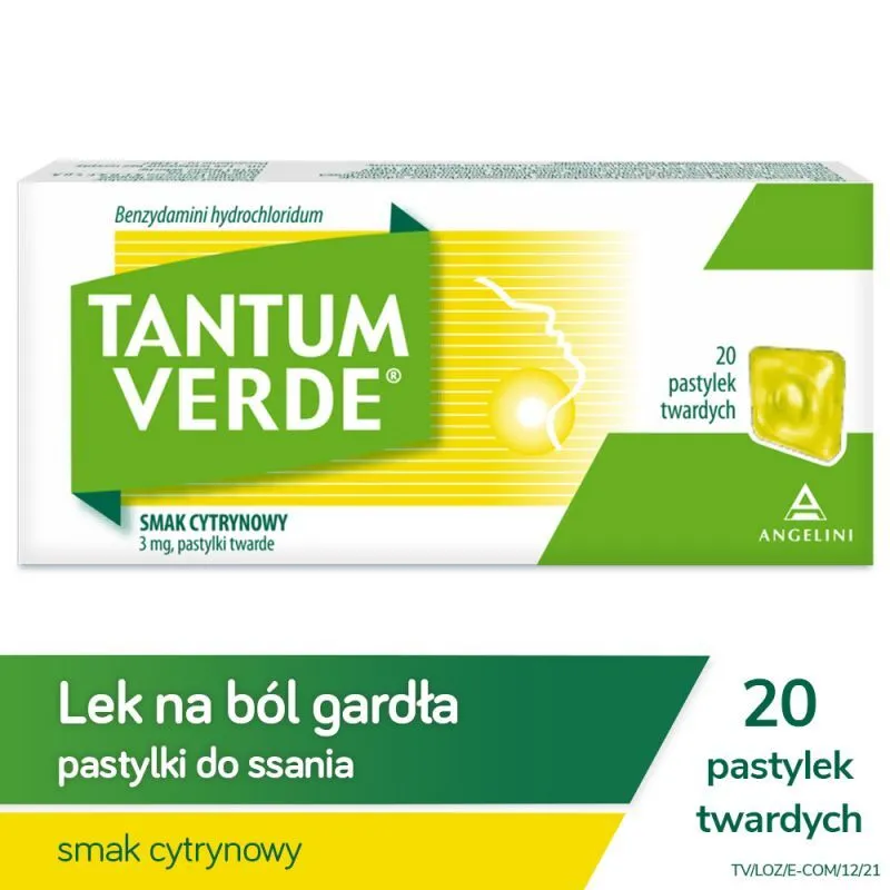 Tantum Verde sabor limón comprimidos, recubiertos con película
