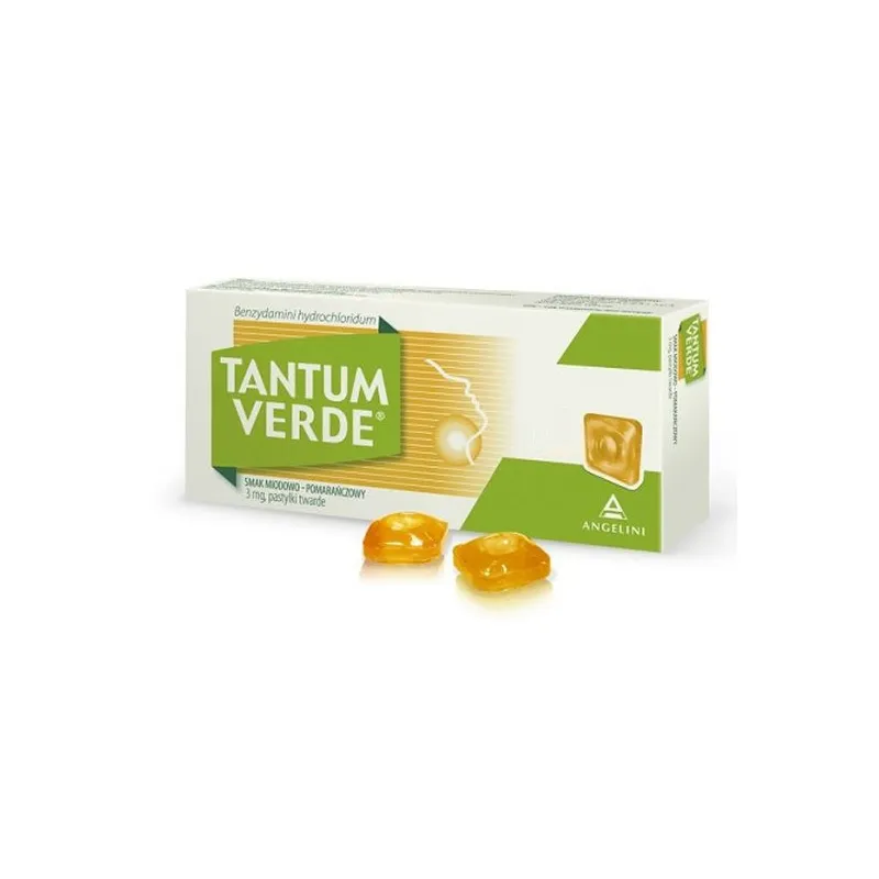 Tantum verde flavour honey-orange tablets, hard