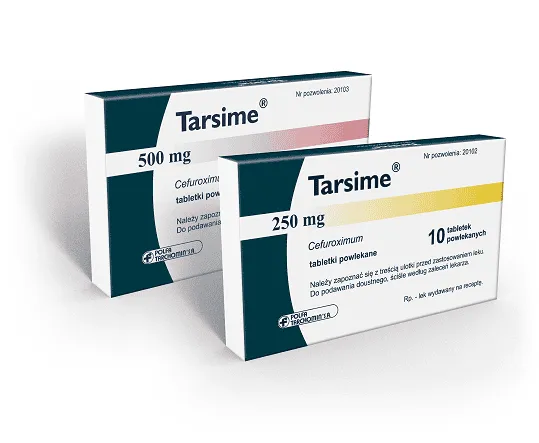 Tarsime tablets, film-coated