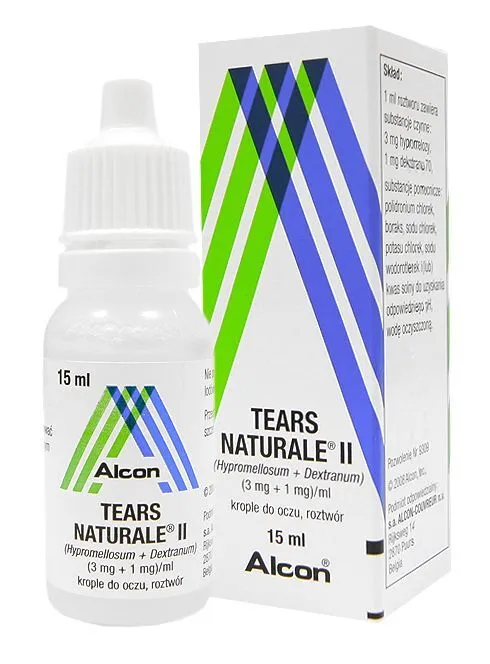 Tears Naturale II gocce per occhi, soluzione