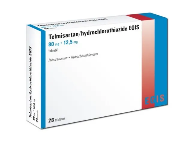 Telmisartán/hidroclorotiazida EGIS compresse