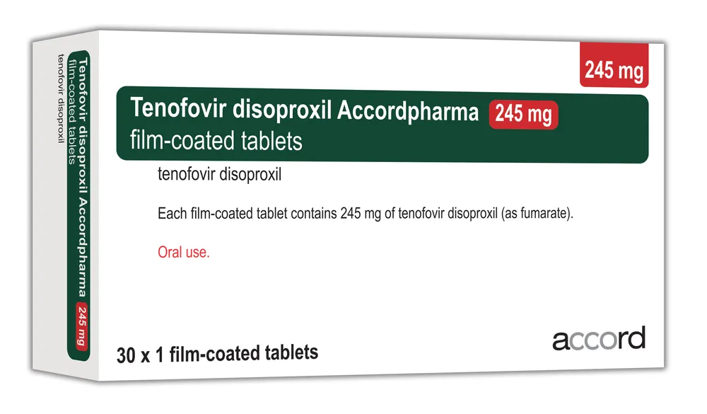 Tenofovir disoproxil Accord comprimidos recubiertos