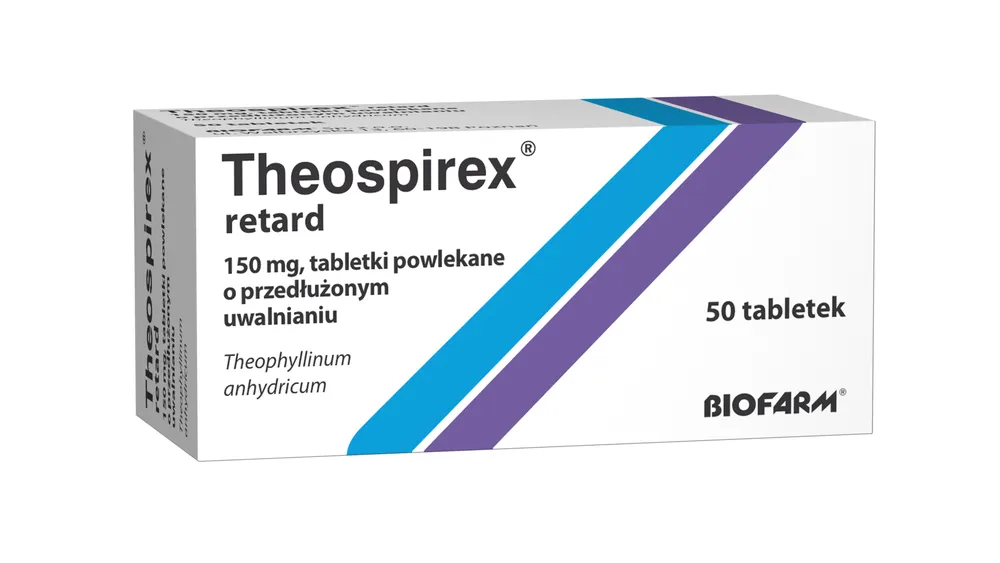 Theospirex retard tablets, film-coated, prolonged release