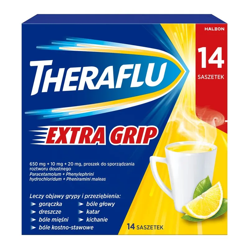 Theraflu ExtraGrip polvere per soluzione orale