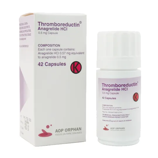 Thromboreductin capsule, dure