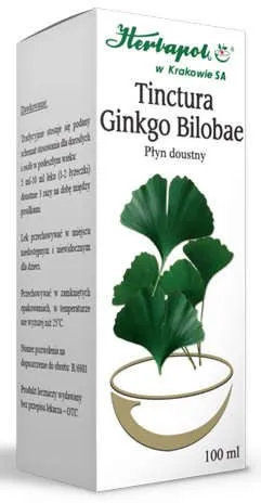 Tincture ginkgo bilobae herbapol w krakowie sa solution, oral