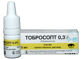 Tobrosopt 0,3 % gocce per occhi, soluzione