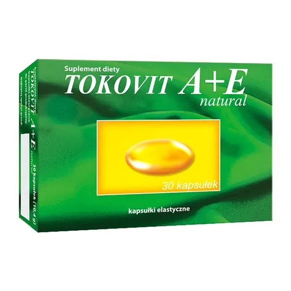 Tokovit a + e capsules, soft gelatin