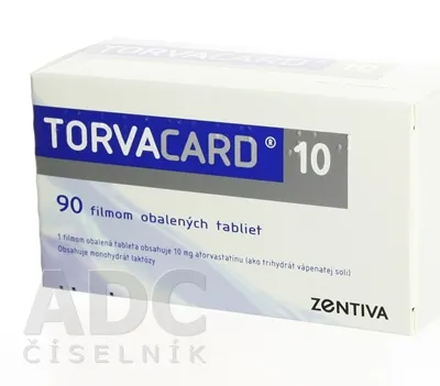 Torvacard 10 tablets, film-coated