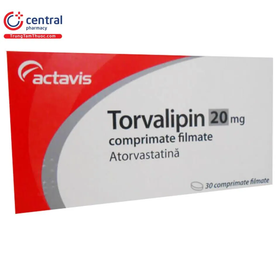 Torvalipin tablets, film-coated