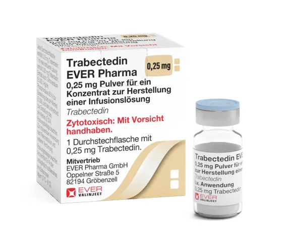 Трабектедин ever pharma порошок для приготовления концентрата раствора для инфузий