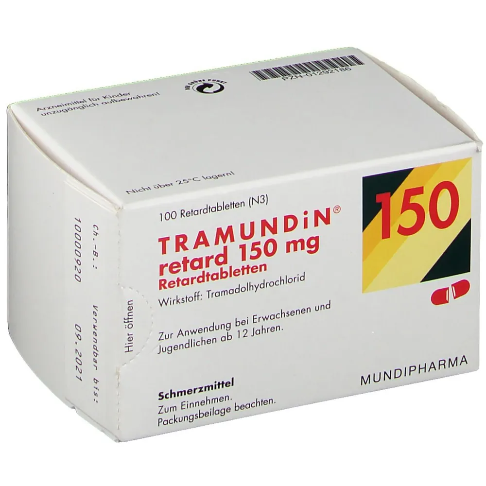 Tramundin tablets, film-coated, prolonged release