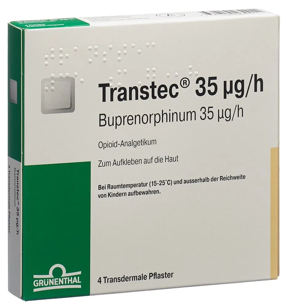 Transtec 35 mcg/h plaster, transdermalny
