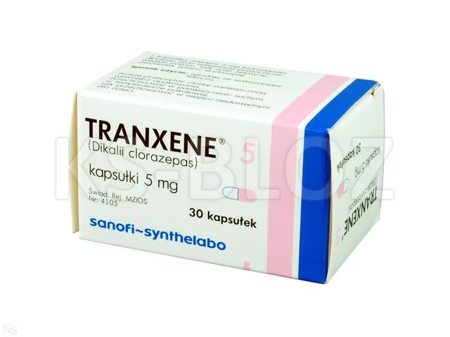 Tranxene cápsulas, duras