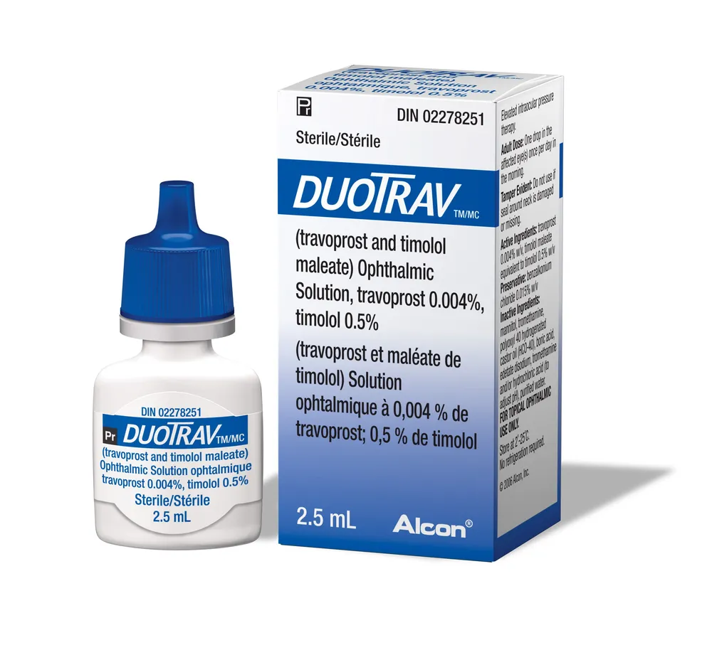 Travoprost/timolol Genoptim gocce per occhi, soluzione