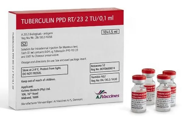 Tuberculin PPD RT23 AJV solución para inyección