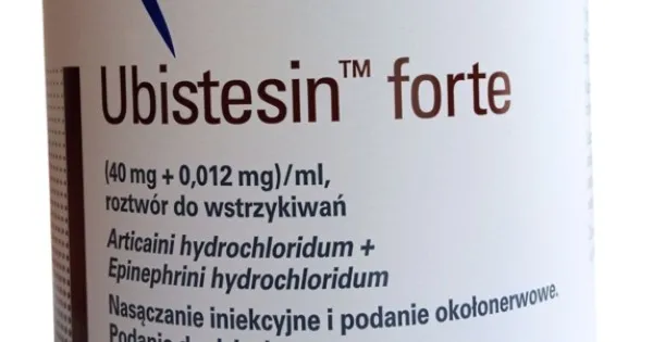 Убистезин форте раствор для инъекций