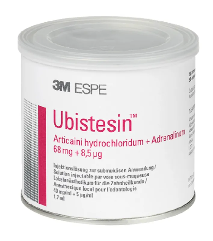 Ubistesin solution for injection