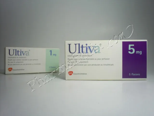 Ultiva polvo para preparación de solución para inyección y perfusión