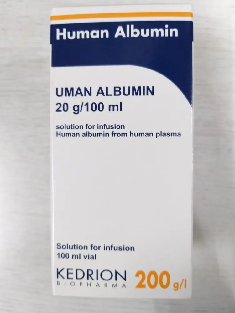 Uman albumin 20% kedrion solution for infusion