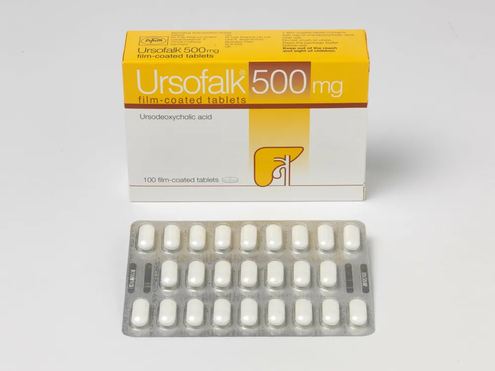 Ursofalk tablets, film-coated