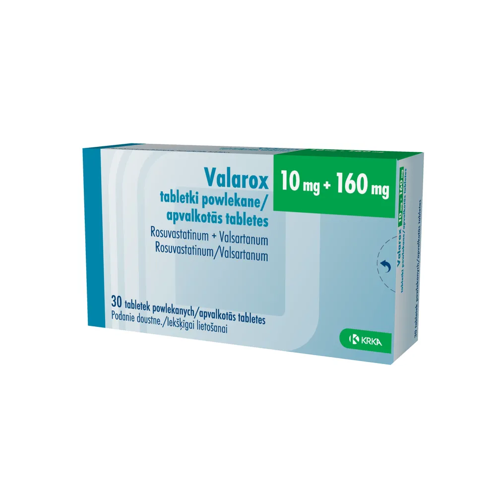 Valarox comprimidos recubiertos