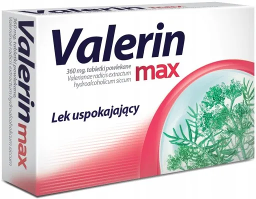 Valerin max tablets, film-coated