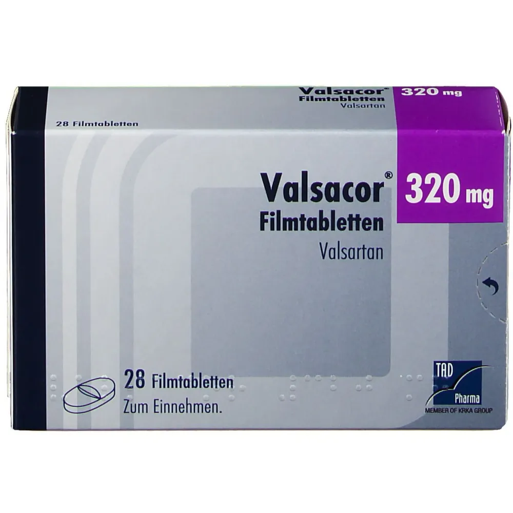 Valsacor 320 mg tablets, coated tablets, film-coated