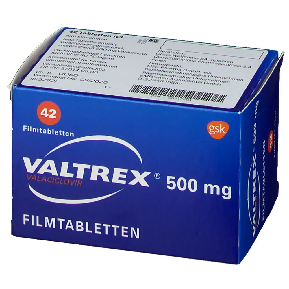 Valtrex tablets, film-coated