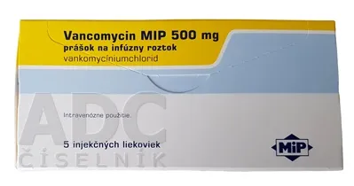 Vancomycin-MIP 500 polvo para preparación de solución para infusión y solución oral